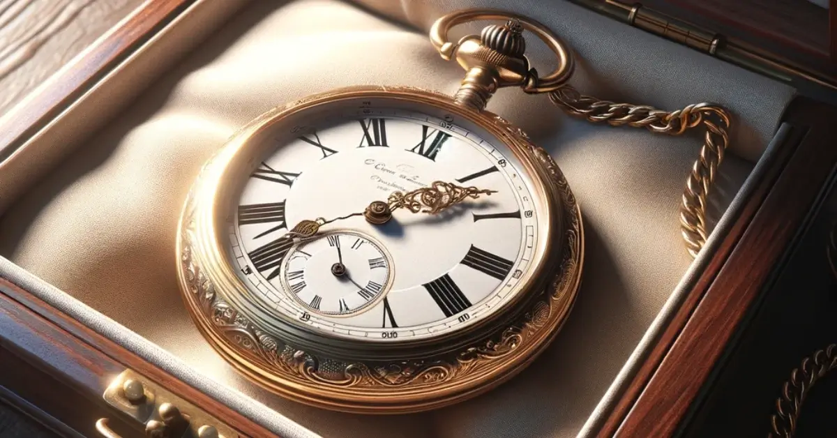 Pocket Watch Storage Case Stylish Protection in 2024 Title